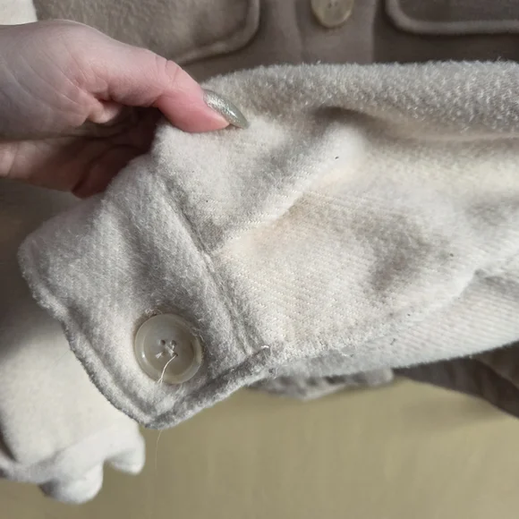 Forever 21 Cream Women's Jacket - Picture 6 of 11